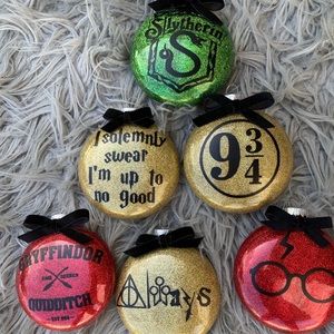 Harry Potter Christmas ornaments